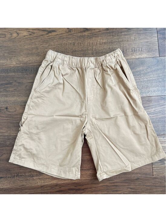 Zara Other - Zara Boys Casual Shorts tan chino size 13 - 14 elastic waist dressy